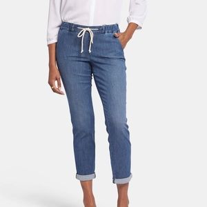 NYDJ Slim Jogger Ankle Jeans with Roll Cuffs